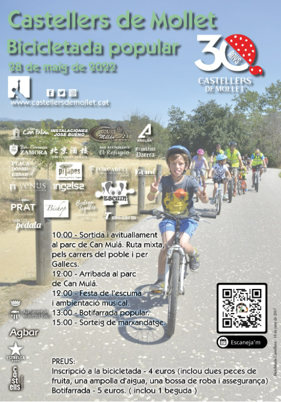 Bicicletada popular a Mollet del Vallès